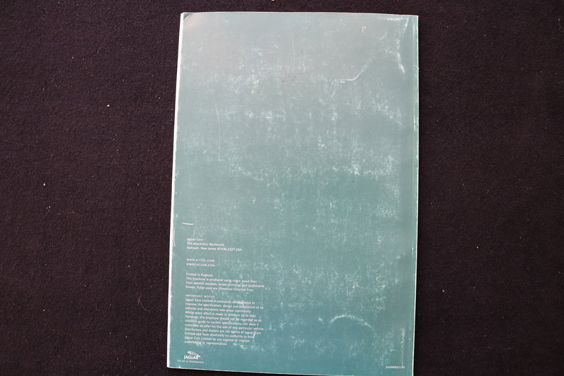 2002 JAGUAR X-TYPE SALES CATALOG - K 2358