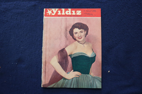 1952 OCTOBER YILDIZ MAGAZINE - SUSAN BALL - TURKISH COVER - E 23681