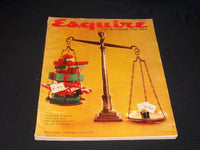 1958 DECEMBER ESQUIRE MAGAZINE - CHRISTMAS ISSUE FRONT COVER - E 1028