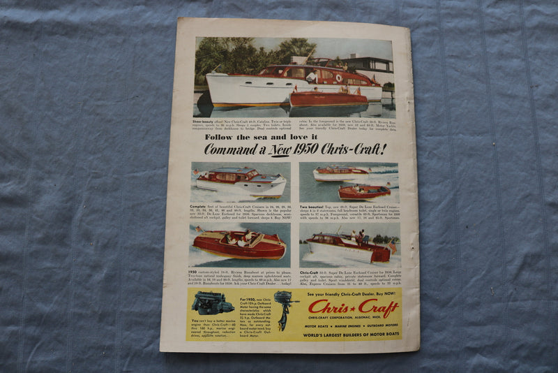 1950 MARCH FIELD & STREAM MAGAZINE - PRIZE WINNERS FISHING CONTEST - ST 1001D