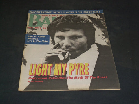1991 MARCH 8 BAM MAGAZINE ISSUE NO. 353 - JIM MORRISON COVER - SP 2965