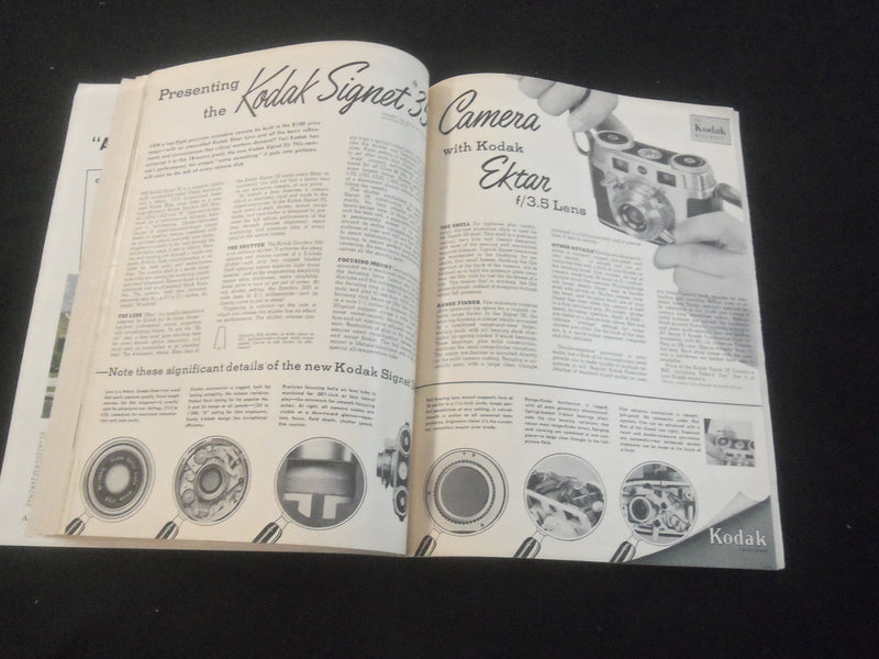 1951 AUGUST U.S. CAMERA MAGAZINE - PHOTOGRAPHING GALS - B 5529Q