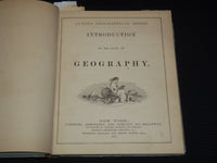 1872 GUYOT'S INTRODUCTION TO GEOGRAPHY - GREAT COLOR MAPS - KD 7978