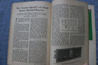 1930 SPRING RADIO DESIGN SOFTCOVER HANDBOOK - PILOT PRE-SELECTOR RECEIVER- K 318