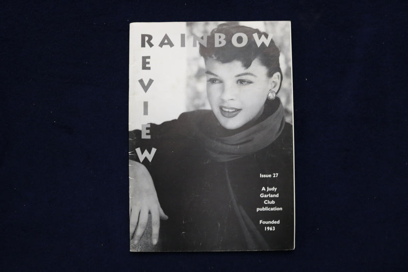 1988 RAINBOW REVIEW MAGAZINE - JUDY GARLAND - ISSUE 27 COVER - E 19306