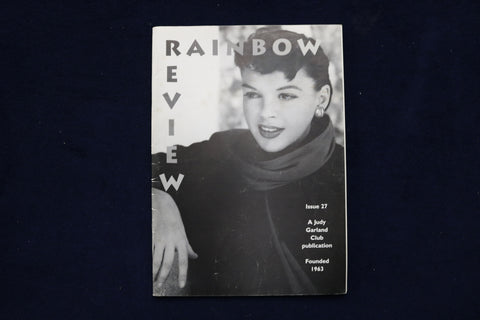 1988 RAINBOW REVIEW MAGAZINE - JUDY GARLAND - ISSUE 27 COVER - E 19306