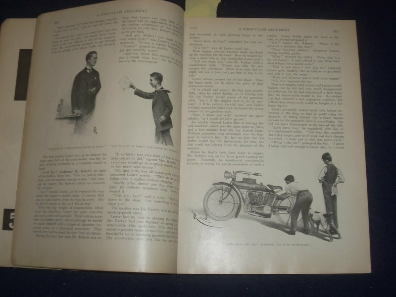 1915 MAY ST. NICHOLAS MAGAZINE - NORMAN ROCKWELL ILLUSTRATIONS - ST 5503K