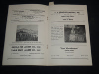 1955 SOUVENIR OF JACKSONVILLE, OREGON GOLD RUSH JUBILEE PROGRAM - J 8718