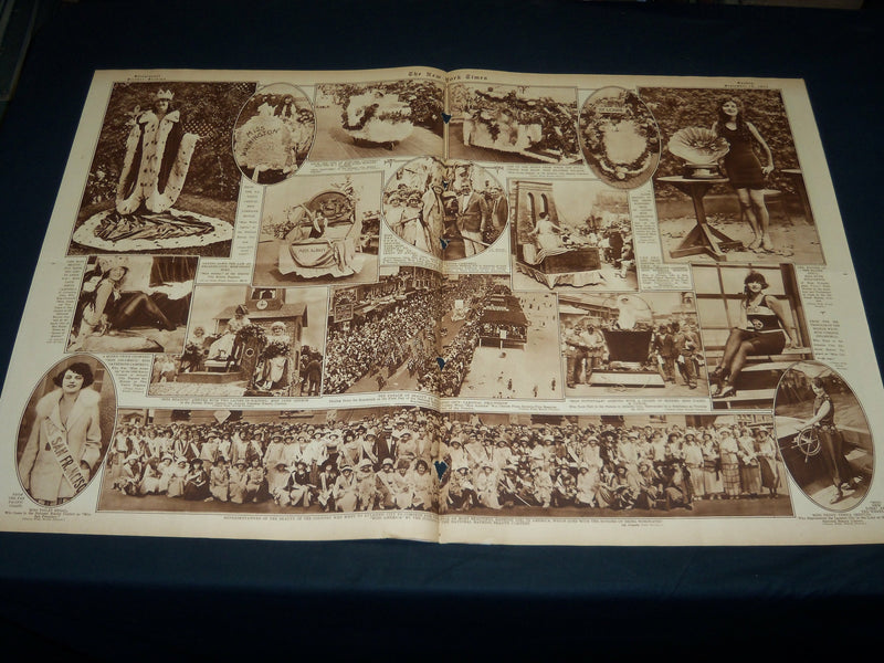 1923 SEPTEMBER 16 NEW YORK TIMES PICTURE SECTION NO. 5 & 6 - GANDHI - NT 8899