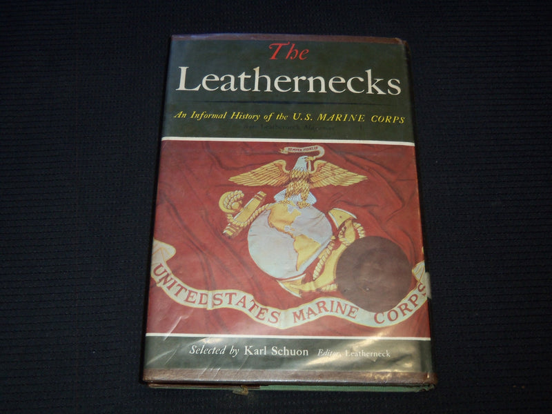 1963 THE LEATHERNECKS HISTORY OF THE U. S. MARINE CORPS BOOK - KD 7909