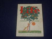 1923 AUGUST 16 LIFE MAGAZINE - FARMERS NUMBER - THE PEACH CROP - ST 6548