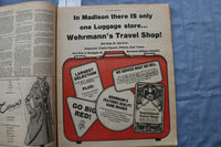 1977 FALL GUIDE TO MADISON (WISCONSIN) NEWSPAPER - NP 9231