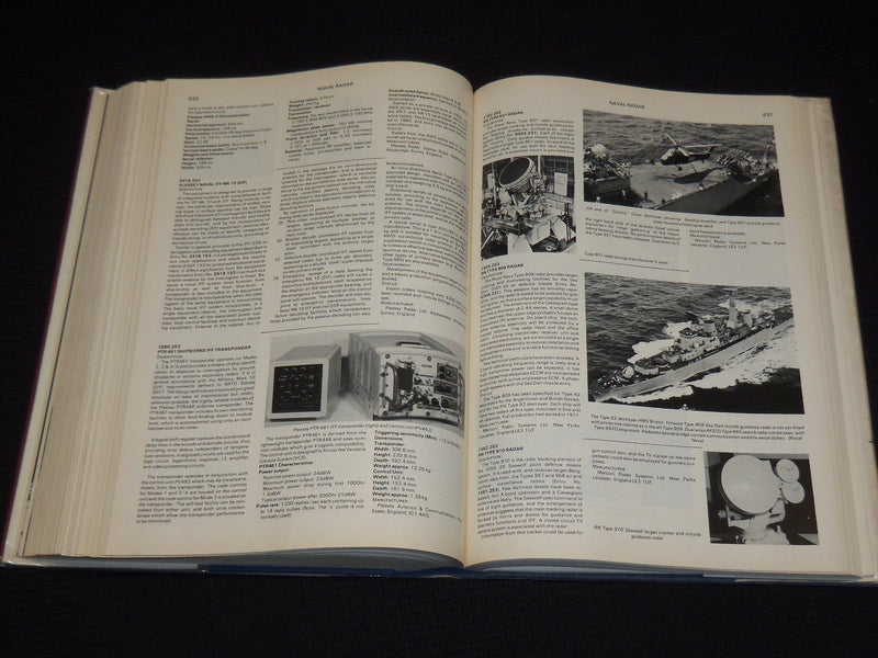1974-1975 JANE'S WEAPON SYSTEMS REFERENCE BOOK BY R. T. PRETTY - KD 937C