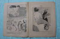 1907-1908 JEAN QUI RIT MAGAZINE - ILLUSTRATED JOURNAL-FRENCH - LOT OF 3 - K 2544