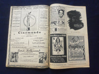 1946 CINEMONDE MAGAZINE- DANNY KAYE BACK COVER - VEDETTES DE NOEL - SP 4868I