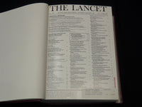 1982-1984 LANCET MAGAZINE BOUND VOLUMES LOT OF 4 - KD 37