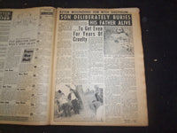 1966 JANUARY 17 MIDNIGHT NEWSPAPER - SON BURIES DAD ALIVE - NP 7358