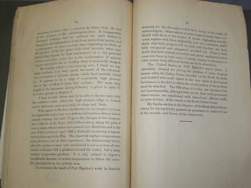1902 ON THE ORIGIN AND PROPAGATION OF CYCLONIC STORMS BY A. WALTER - J 4890