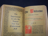 1901 JUNE-NOVEMBER THE PHILISTINE MAGAZINE VOLUME NO. XIII - KD 7672