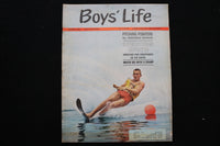 1965 AUGUST BOYS' LIFE MAGAZINE - WATER SKI WITH A CHAMP COVER - E 9961