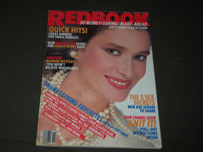 1983 NOVEMBER REDBOOK MAGAZINE - GREAT COVER - FASHION - B 3043