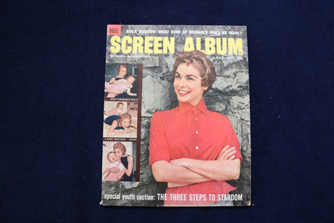 1958 AUGUST-OCTOBER SCREEN ALBUM MAGAZINE - JANET LEIGH COVER - E 12796