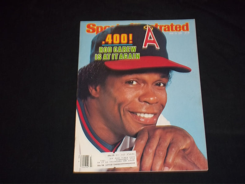 1983 JUNE 13 SPORTS ILLUSTRATED MAGAZINE - ROD CAREW COVER - SP 9104