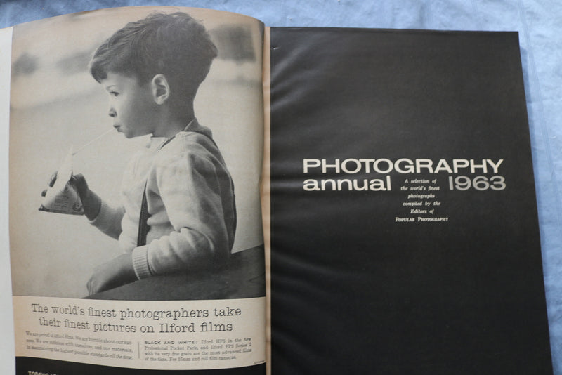 1963 PHOTOGRAPHY ANNUAL MAGAZINE - INTERNATIONAL EDITION - ST 5510U