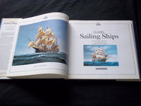 1994 CLASSIC SAILING SHIPS HARDCOVER BOOK BY KENNETH GIGGAL - R 733O