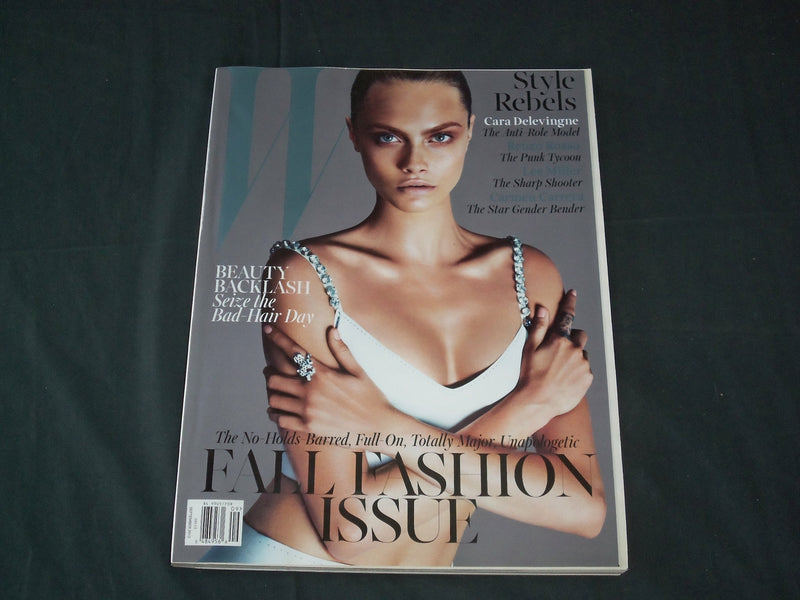 2013 SEPTEMBER W MAGAZINE - CARA DELEVINGNE COVER- RC 1390