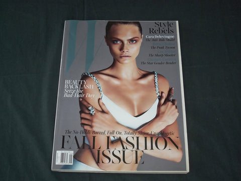 2013 SEPTEMBER W MAGAZINE - CARA DELEVINGNE COVER- RC 1390