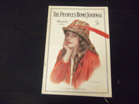 1915 MARCH PEOPLE'S HOME JOURNAL MAGAZINE - GREAT ILLUSTRATIONS & ADS - ST 1804