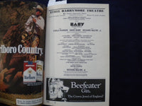 1984 BABY PLAYBILL - CATHERINE COX, MICHAEL BRIAN + 6 OTHER SIGNATURES - J 8318