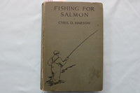 1929 FISHING FOR SALMON HARDCOVER BOOK BY CYRIL D. MARSON - KD 9694