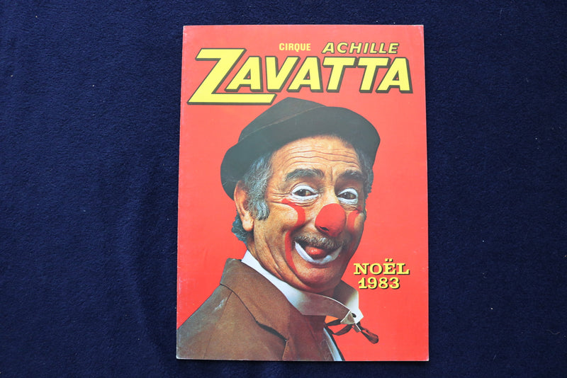 1979-1992 ZAVATTA CIRQUE ACHILLE - CIRCUS PROGRAMS - FRENCH - LOT OF 20 - O 3507