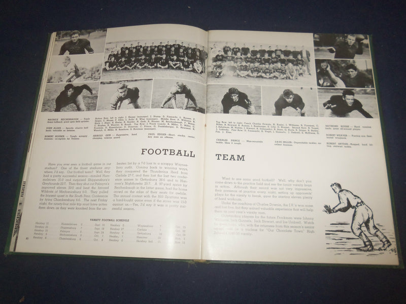 1949 CHOCLATIER HERSHEY HIGH SCHOOL YEARBOOK - HERSHEY, PENNSYLVANIA - YB 2410