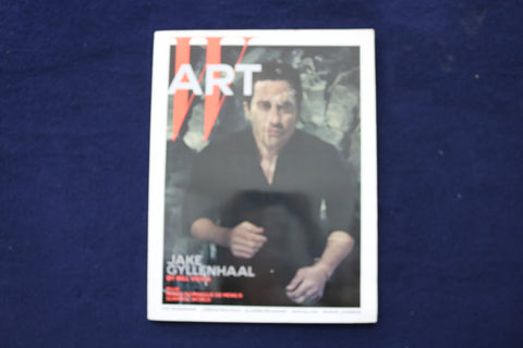 2014/2015 DEC/JAN W ART MAGAZINE - JAKE GYLLENHAAL COVER - E 23408