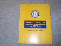 1947 CORNELL-DUBILIER CAPACITORS CATALOG - J 6306