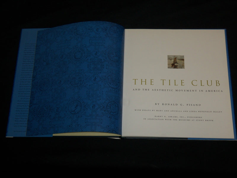 1999 THE TILE CLUB AESTHETIC IN AMERICA BOOK BY RONALD G. PISANO - R 705T