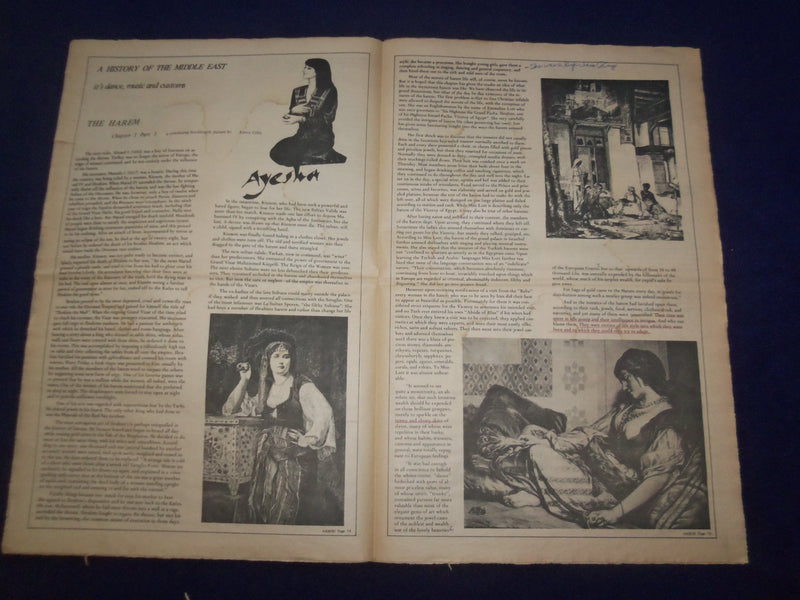 1978 HABIBI NEWSPAPER - VOLUME 4, NUMBER 11- MIDDLE EASTERN DANCE/MUSIC- NP 6867