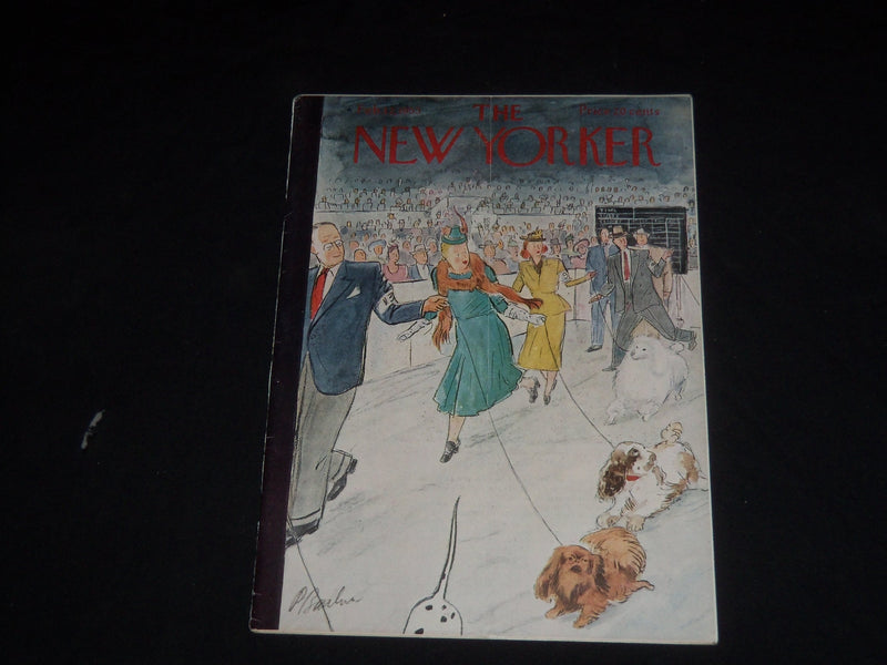 1955 FEBRUARY 12 THE NEW YORKER MAGAZINE - ILLUSTRATED COVER - NY 501