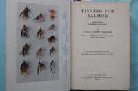 1929 FISHING FOR SALMON HARDCOVER BOOK BY CYRIL D. MARSON - KD 9694