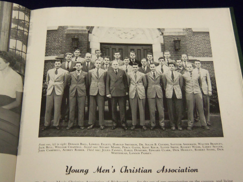 1947 THE WEB UNIVERSITY OF RICHMOND YEARBOOK - VIRGINIA - GREAT PHOTOS - YB 745