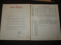 1988-1989 ST. JOSEPH'S UNIVERSITY BASKETBALL MEDIA GUIDE - ST 6352