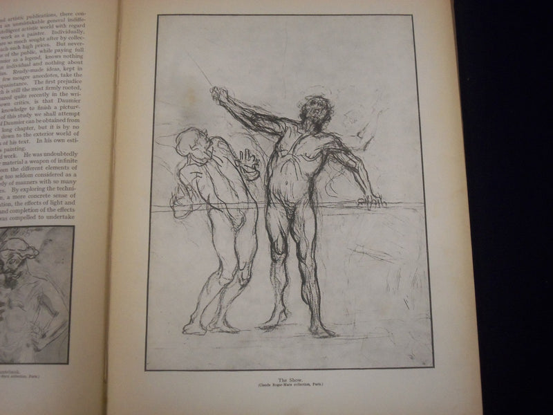 1938 DAUMIER BOOK BY JACQUES LASSAIGNE - SHAW - GREAT ILLUSTRATIONS - KD 1697