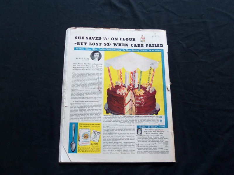 1934 AUGUST 11 THE SATURDAY EVENING POST MAGAZINE - ILLUSTRATED COVER - SP 1574
