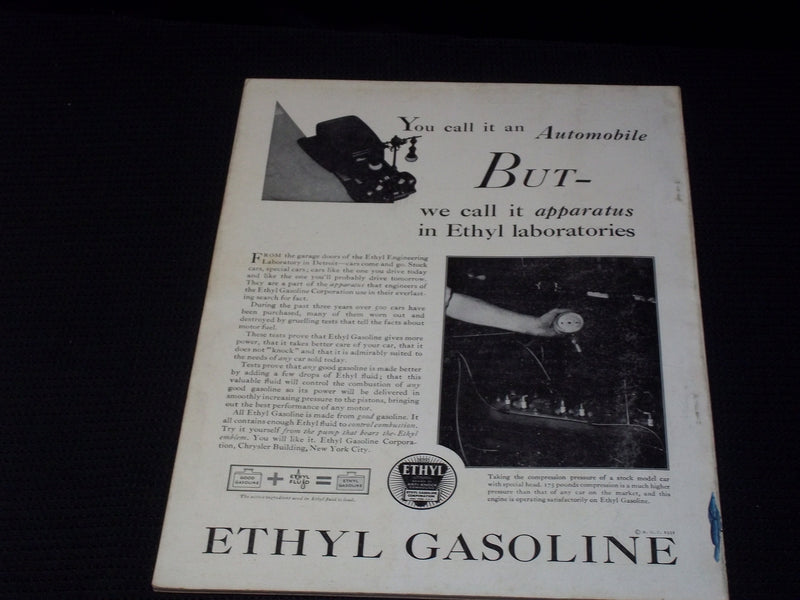 1931 APRIL SCIENTIFIC AMERICAN MAGAZINE - AMERICAN LOCOMOTIVES COVER - E 6391