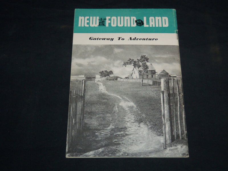 1953 NEW FOUNDLAND CANADA'S NEWEST PROVINCE BOOK - J 8701