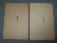 1951 & 1966 SILICIFIED ORDOVICIAN & JURASSIC BRACHIOPOD - LOT OF 2 - J 4959