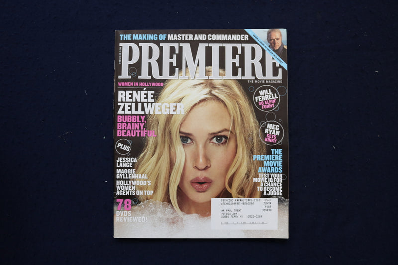 2002 PREMIERE MAGAZINE - RENEE ZELLWEGER COVER - E 18892